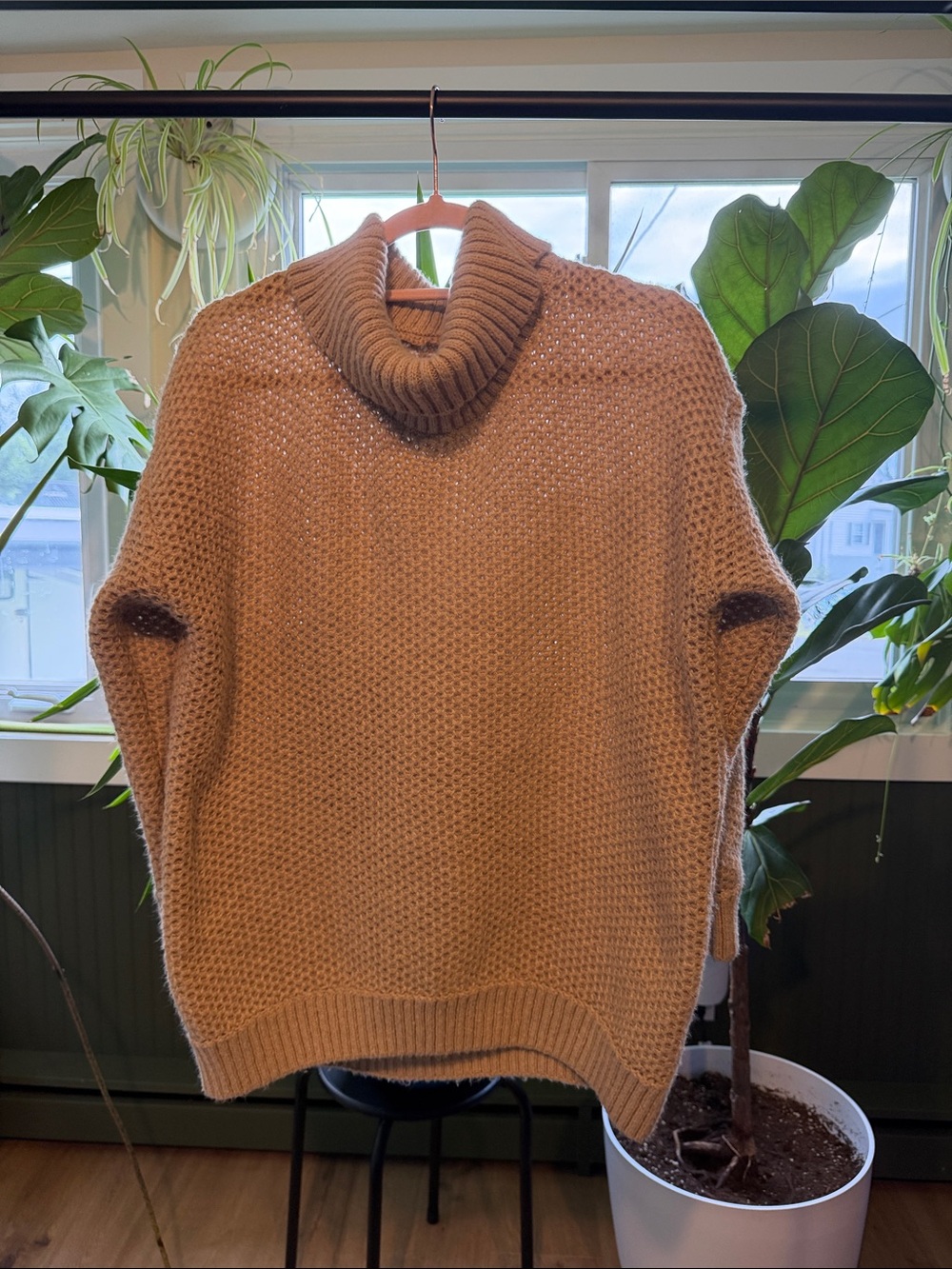 Cozy Cream Turtleneck Knit Sweater